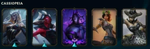 Conta Main Katarina Prestigio Irelia Cassiopeia - League of Legends LOL
