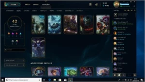 CONTA DE LOL GOLD 2 - League of Legends