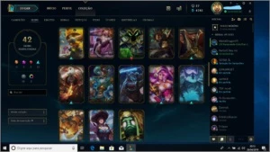 CONTA DE LOL GOLD 2 - League of Legends