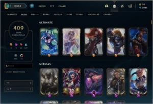 Conta antiga de colecionador que nunca tomou ban - League of Legends LOL