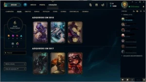 Conta lol diamante V básica no precinho - League of Legends