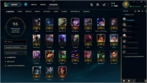 Conta lol diamante V básica no precinho - League of Legends