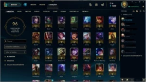 Conta lol diamante V básica no precinho - League of Legends