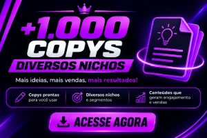 +1.000 Copys Para Diversos Nichos - Outros