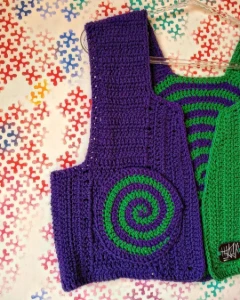Colete coringa - Artesanato e Personalizados