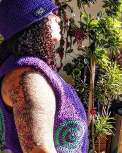 Colete coringa - Artesanato e Personalizados