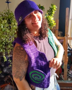 Colete coringa - Artesanato e Personalizados