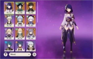 Trio de arcontes+Ganyu Total 10T5 - Genshin Impact