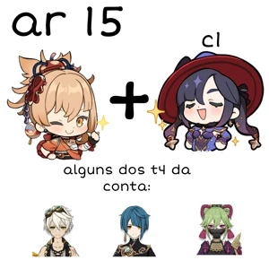 Yoimiya + Mona ar 15 - Genshin Impact