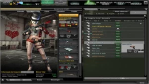 Conta Combat Arms CC2 + Email + Vários itens