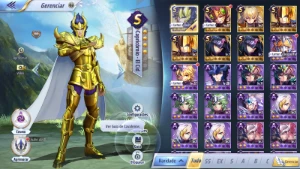 A150 Écarlate de Escorpião / Artemis / outros - Saint Seiya Awakening SSA