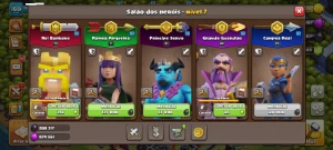 Cv13 Top Semi Full + Ótima Conta Clash Royale 6500 Troféus - Clash of Clans