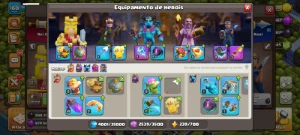 Cv13 Top Semi Full + Ótima Conta Clash Royale 6500 Troféus - Clash of Clans