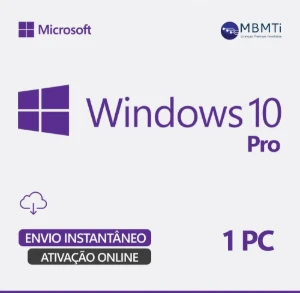Serial Windows 10 Pró ativação Online na conta - Softwares e Licenças