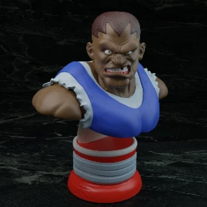 collection bust Street fighter 3d stl - Outros