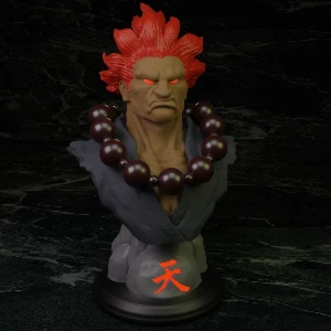 collection bust Street fighter 3d stl - Outros