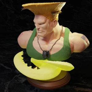 collection bust Street fighter 3d stl - Outros