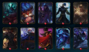 Conta de LOL, 500 skin, Master, all champions. - League of Legends