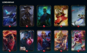 Conta de LOL, 500 skin, Master, all champions. - League of Legends