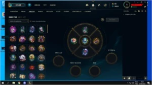 CONTA LVL 324, 64 SKIN - League of Legends LOL