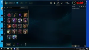 CONTA LVL 324, 64 SKIN - League of Legends LOL