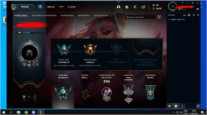 CONTA LVL 324, 64 SKIN - League of Legends LOL