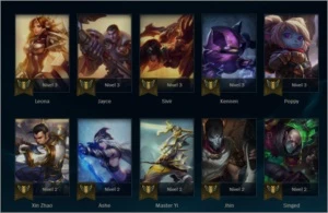 onta nivel 66, com 39 champs e unranked - League of Legends LOL