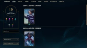onta nivel 66, com 39 champs e unranked - League of Legends LOL