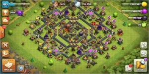 Clash of clans cv10 barato