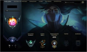 Conta Platina 4 - League of Legends LOL