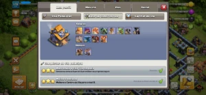 conta clash of clans cv14 upando