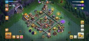 conta clash of clans cv14 upando