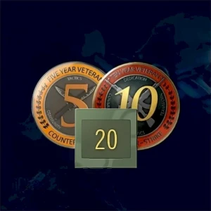 Conta Steam 20 Anos Medalhas 5 & 10 Anos Cs:Go + Email - Counter Strike
