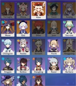 AR45 3 personagens 5⭐ 49 resinas frágeis - Genshin Impact