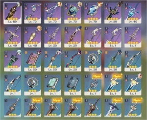 AR45 3 personagens 5⭐ 49 resinas frágeis - Genshin Impact