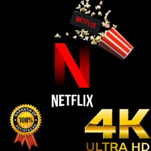 Netflix 4K- 7 dias/ Tela compartilhada - Entrega imediata - Assinaturas e Premium