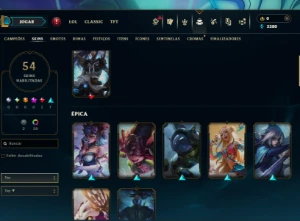 Conta Esmeralda 4 League of legends LOL