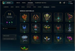 conta grão mestre flex 103 skins - League of Legends LOL
