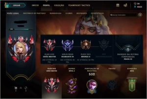 conta grão mestre flex 103 skins - League of Legends LOL