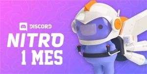 Discord Nitro Gaming 1 Mes + 2 Impulsos + Envio Imediato - Premium