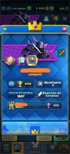 Conta lvl 13, Desafiante 2 com 5339 Troféus - Clash Royale
