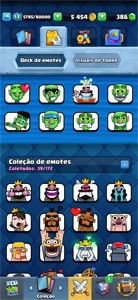 Conta lvl 13, Desafiante 2 com 5339 Troféus - Clash Royale