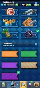 Conta lvl 13, Desafiante 2 com 5339 Troféus - Clash Royale