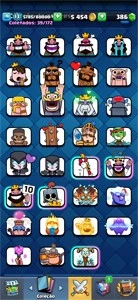 Conta lvl 13, Desafiante 2 com 5339 Troféus - Clash Royale