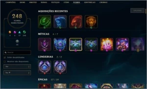 Conta unranked ex diamante - PROMOÇÃO - League of Legends LOL