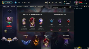 Conta Ex Mestre Com Muitas Skins De Adc - Aceito Ofertas - League of Legends LOL