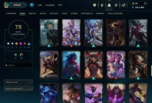 Conta Ex Mestre Com Muitas Skins De Adc - Aceito Ofertas - League of Legends LOL