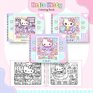 Arquivo Digital Livro de colorir Hello Kitty – PDF - eBooks
