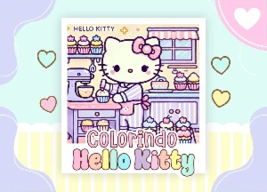 Arquivo Digital Livro de colorir Hello Kitty – PDF - eBooks