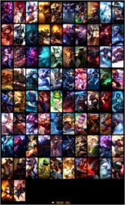 Vendo Conta de LOL lv 103 Gold IV/V 82 skins todos os champs - League of Legends